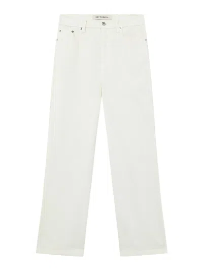 Roy Rogers Trousers In White