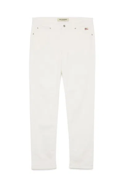 Roy Rogers White Slim Fit Jeans
