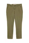 Roy Rogers Women's Trousers Roy Roger's Chino Rnd057 P4030112 C0085 In Green
