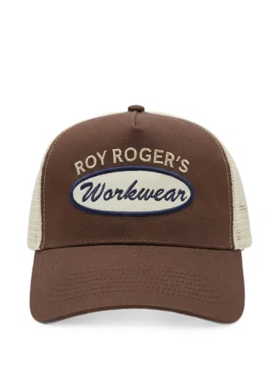 Roy Rogers Workwear Logo-patch Baseball Cap In Multi