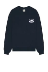 ROY ROGER'S X DAVE'S NEW YORK CREW NECK ORGANIC COTTON SWEATSHIRT