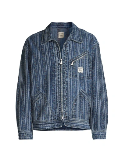 Roy Roger's X Dave's New York Work Short Jacket In Denim