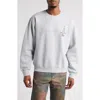 Roy Roger's X Dave's New York Roy Rogers X Dave's New York Gender Inclusive Logo Graphic Sweatshirt In Sweater Print Workwear.