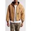 Roy Roger's X Dave's New York Roy Rogers X Dave's New York Hooded Logo Graphic Zip Jacket In Mid