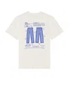 Roy Roger's X Dave's New York T Shirt Man Jersey Print In White
