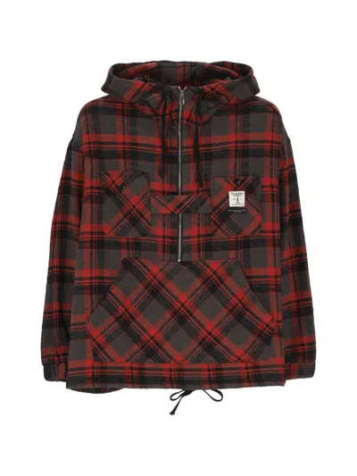 Roy Rogers X Engineered Garments Plaid-check Hooded Jacket In Multi