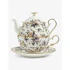 Royal Albert 100 Years Of 1940 English Chintz Tea For One Fine Bone China Three-piece Tea Set