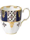 Royal Albert 100 Years Regency Blue Mug (1900's)
