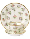 Royal Albert 100 Years Of  1920 Spring Meadow 3pc Place Setting