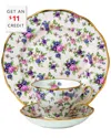 Royal Albert 100 Years Teacup And Saucer 3pc Set