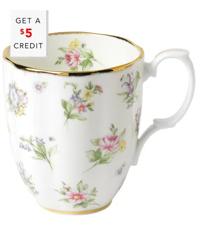 ROYAL ALBERT ROYAL ALBERT 100YRS SPRING MEADOW MUG WITH $5 CREDIT