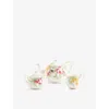 Royal Albert Miranda Kerr Australiana 3-piece Bone-china Teaset
