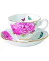 Royal Albert 2pc Teacup And Saucer Set