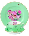Royal Albert 3pc Teacup And Saucer Set