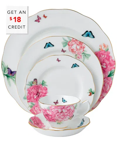 ROYAL ALBERT MIRANDA KERR FOR ROYAL ALBERT FRIENDSHIP 5PC PLACE SETTING WITH $18 CREDIT