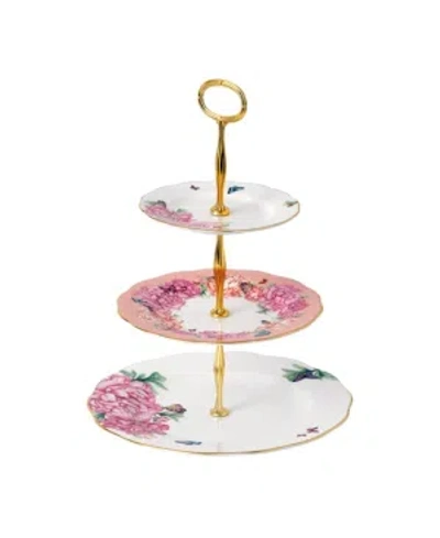 ROYAL ALBERT MIRANDA KERR FOR ROYAL ALBERT FRIENDSHIP THREE-TIER CAKE STAND