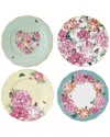 Royal Albert Miranda Kerr Mixed Patterns Accent Plates, Set Of 4