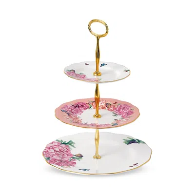 Royal Albert Miranda Kerr Friendship 3 Tier Cake Stand In Multi