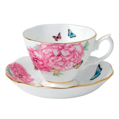 Royal Albert Miranda Kerr Friendship Bone China Teacup & Saucer In White