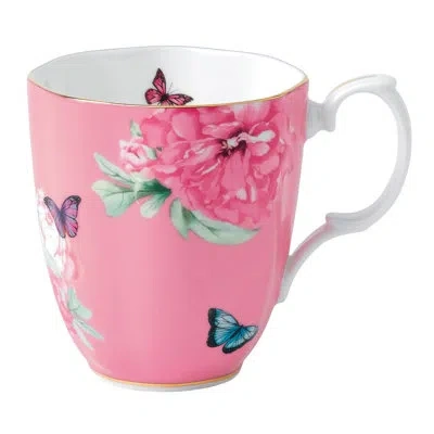 Royal Albert Miranda Kerr Friendship Vintage Bone China Coffee Mug In Pink