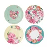 Royal Albert Miranda Kerr Mixed Patterns Accent Plates, Set Of 4 In Multi