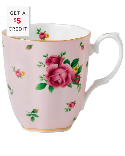 Royal Albert New Country Roses Mug With $5 Credit In Pink