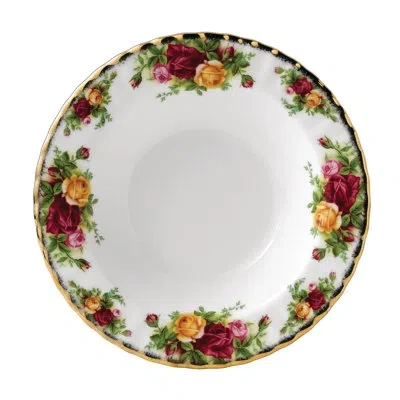 Royal Albert Old Country Roses 10 Oz. Rim Soup Bowl In White