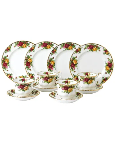 Royal Albert Old Country Roses 12pc Dining Set In Multi