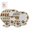 Royal Albert Old Country Roses 20pc Dinnerware Set In Multi
