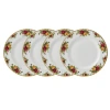 Royal Albert Old Country Roses Dinner Plate Set/4 In Multi