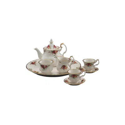Royal Albert Old Country Roses Le Petite Teaset 9 Piece Set In Multi