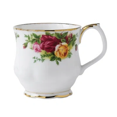 Royal Albert Old Country Roses Mug In White