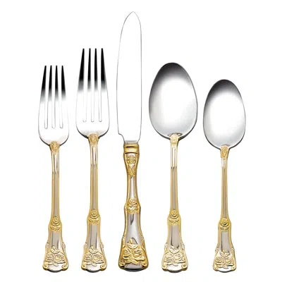 Royal Albert Old Country Roses  20 Piece Flatware Set, Service For 4