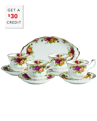 Royal Albert Old Country Roses Tea Completer 9pc Set