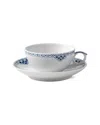 Royal Copenhagen 6.75oz Princess Tea Cup & Saucer