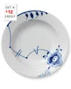 Royal Copenhagen Blue Fluted Mega Porcelain Deep Plate 21cm