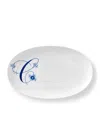 Royal Copenhagen Alphabet Coll Oval Assiette In White