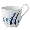 Royal Copenhagen Alphabet Collection Mug
