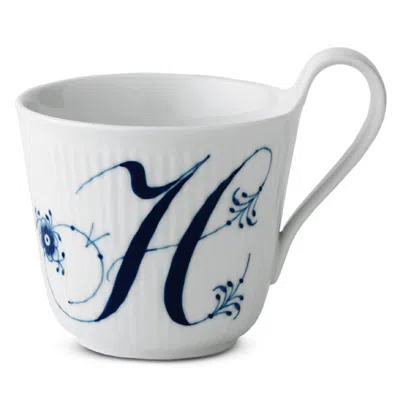 Royal Copenhagen Alphabet Collection Mug In H