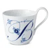 Royal Copenhagen Porcelain Fluted Alphabet Mug