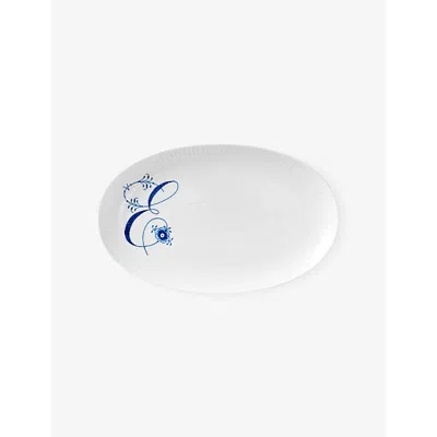Royal Copenhagen Alphabet E Hand-painted Porcelain Serving Plate 23cm In White