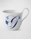 Royal Copenhagen Alphabet Collection Mug In Mug G