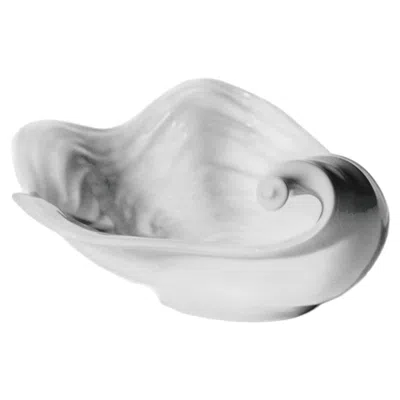 Pre-owned Royal Copenhagen Arje Griegst "konkylie" Porcelain Shell Bowl For , 1980s In Gray