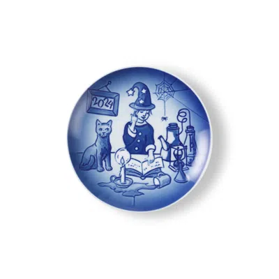 Royal Copenhagen Blue Collectibles 2024 B & G Childrens Day Plate 13cm 5.12"