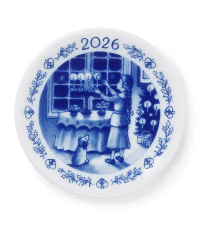 Royal Copenhagen Blue Collectibles Christmas 2026 Plaquette