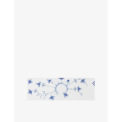 Royal Copenhagen Blue Elements Porcelain Serving Board 36cm In White