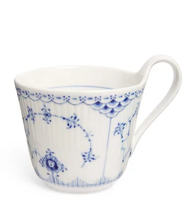 Royal Copenhagen Blue Fluted Plain Mug In Blue/white