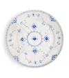 Royal Copenhagen Blue Fluted Half Lace Plate In Blue