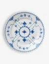 Royal Copenhagen Blue Fluted Half Lace Porcelain Plate 22cm