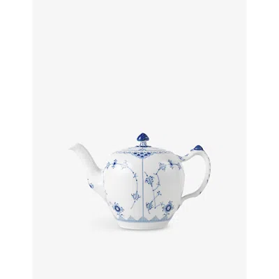 Royal Copenhagen Blue Fluted Half Lace Porcelain Teapot 70cl
